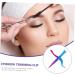 VINTORKY 1 Set Metal Eyebrow Clip Beauty Tools Eyelash Women Eyebrow Tweezers Love Facial Hair Removal Tweezers Tweezers Set Auxiliary Tweezer face Make up Precision Major - Buy Online on GoSupps.com