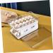 Yardenfun Egg Holder Box Refrigerator Holder Double-layer Capacity Egg Organizer Container Dispenser Kitchen Fridge Egg Storage - Buy Online on GoSupps.com