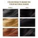 Instant Black Hair Shampoo - Ammonia-Free Botanical Formula | Unisex 3-in-1 Color Lasts 30 Days | 200ml Bottle (Pack of 6 - Buy Online on GoSupps.com