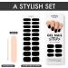 MOYOU LONDON Gel Nail Strips 20 Pc + Free UV Lamp | Easy Apply & Remove for Salon-Quality Manicure - Buy Online on GoSupps.com