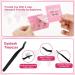 PRO DIY Lash Extension Kit with 200 Pcs Individual Lashes, Lash Bond, Applicator & Tweezers - Beginner Lash Clusters Kit (Style A) - Buy Online on GoSupps.com