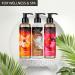 Sensual Massage Oil - Vanilla Coconut & Strawberry - Edible Body Massage Oil with Almond & Grape Seed Oil | Relaxation & Intimacy (3x200ml) - Buy Online on GoSupps.com