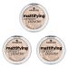 Essence mattifying compact powder powder no 11 pastel beige nude for combination skin for dry skin for impure skin mattifying matte vegan free from nanoparticles pack of 3 3 x 12 g