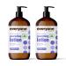 Everyone Nourishing Hand and Body Lotion 32 Ounce (Pack of 2) Lavender and Aloe Plant-Based Lotion with Pure Essential Oils Coconut Oil Aloe Vera and Vitamin E