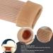5pcs Toe Protection Caps - Soft Breathable PU Gel Toe Tubes for Pedicure & Finger Separation - Buy Online on GoSupps.com