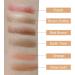 Creamy Eyeshadow Two-tone Eyeshadow Stick Glitter Eye Shadow Pencil Gradient Eyeshadow Pen Quick Eye Makeup Waterproof - Buy Online on GoSupps.com