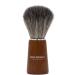 Brent Berkeley Men The Pegleg Shaving Brush Razor brush - Silvertip Fiber - Razor brush for shaving cream and shaving gel - quick -drying synthetic hair - vegan - brown