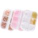 Bumdenuu 3Boxes Nail Art 3D Pearl Rhinestones Beads Mixed Charms Manicure Tips Accessories for Women Art Decorations