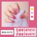 Streysisl Nail Gel Strips Gel Nail Stickers - Semi-Cured Gel Nail Strips Completely Wrapped Nail Stickers Nail Polish Strips Gradient Stickers Glittering Self-Adhesive 0175 - Buy Online on GoSupps.com