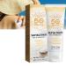 Rice Sunscreen Organic Sunscreen SPF50 Face &Body Sun Cream Strong Sun Protection Sun Lotion with Rice Extracts Refreshing Body Suncream Non-Greasy & Breathable Moisturiser Sunscreen for Oily Skin-40g