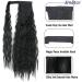 Ponytail Extension Ponytail Hairpiece Wrap on Clip 24Inch Synthetic Corn Wavy Long Hair Extensions Ombre Brown Pony Tail Blonde Fack Hair Ponytail Hair Extension(4H27) 24inches 4H27 - Buy Online on GoSupps.com