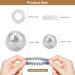 4 Magnetic Acupressure Balls & 8 Sensory Massage Rings | Stress Relief & Finger Massage Tools 32mm & 47mm Hard Hedgehog Balls - Buy Online on GoSupps.com