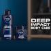Nivea Men Body Cream Deep Impact 13.5oz - 48h Moisture for Normal Skin | Beiersdorf International Shipping - Buy Online on GoSupps.com