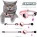 Reflective AirTag Cat Collar with Bell | Waterproof & Breakaway Safety Buckle | Pink - Buy Online on GoSupps.com