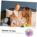 Ibasenice 5ST Ventilation Ball - Trigger Point Massage & Yoga Ball for Back Relief | Foam Roller TPR Toy for Baby - Buy Online on GoSupps.com