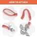 Duludulu 7 Pcs Braided Pacifier Clips - Handmade Cotton Modern Unisex Pacifier Holder for Boys and Girls - Perfect Baby Shower/Birthday Gift - Buy Online on GoSupps.com