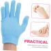 Healeved 1 Pair Night Moisturizing Gloves Moisturizing Hand Covers Dry Hands Lotion Care Hand Gloves Moisturizing Gloves for Dry Hand Exfoliating Gloves Salon Accessories Nursing Cover Spa 19.5x12.2x0.4cm - Buy Online on GoSupps.com