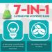 InstantATT 7-in-1 Caffeine Free Nootropic - All-Natural Brain Focus & Memory Supplement (60 Capsules) - International Shipping Available - Buy Online on GoSupps.com