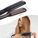 Adjustable Temperature Wide Plate Hair Straightener | 2.2 in Fluffy Electric Iron - International Shipping Available - Buy Online on GoSupps.com