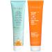Pacifica Face Wash Duo Glow Baby Vitamin C Brightening Cleanser + Sea Foam Gentle Cleanser Daily Exfoliating Face Wash Set for All Skin Types Sulfate-Free Vegan