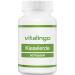 Kieselerde capsules - high -dose - content 60 capsules of 350mg (250mg pebbles and 100mg capsule shell) Tasteful 60 pieces (1 Pack)