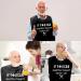 Waterproof Adult Bib for Elderly Men/Women - Reusable Dining Clothing Protector Apron - Black - Buy Online on GoSupps.com