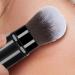 Portable Makeup Brush Small Multipurpose Cosmetics Brushes - Beginner Friendly Powder Brush for Foundation Sunscreen Bronzing Powder Black - Buy Online on GoSupps.com
