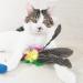 Cat Feather Toy Replacement - Natural Bird Feather Worm Refills | AA-8PCS Teaser Refills for Indoor Cats - Buy Online on GoSupps.com