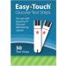 EasyTouch Glucose Test Strips 50 Ct - Accurate Blood Sugar Testing Supplies - Buy Online on GoSupps.com