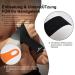 Rhinosport Wrist Bandages & Wraps for Fitness Bodybuilding & CrossFit - Sleek Black Design for Optimal Support - Buy Online on GoSupps.com