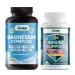 Magnesium Supplement with Glycinate Citrate Malate & Oxide Plus Immune Support with Vitamin C D3 Zinc 50mg Quercetin Echinacea Purpurea Sambucus Elderberry and Ginger