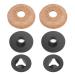 3000005094 For Coleman Lantern Stove Pump Cup Replacement Kit with Leather Pump Cap,Metal Nut and Plastic Cap for Air Seal (Compatible with Coleman Multiple Models)-2 Pack