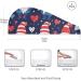 Cute American Independence Dwarf Hair Towel 2 Pack | Super Absorbent Quick Dry Hair Turbans for Women & Girls - Buy Online on GoSupps.com