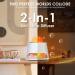 Buy Salking 2-in-1 Aroma Diffuser & Salt Range - Flame Effect Essential Oil Diffuser & Cool Fog Humidifier (150ml) | International Shipping to Pakistan - Buy Online on GoSupps.com