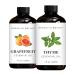 Brooklyn Botany Grapefruit & Thyme Essential Oils 4 Fl Oz (Pack of 2) 100% Pure & Natural Refreshing & Herbal Aromatherapy Blend