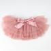 Hoolchean Baby Girls Soft Tutu Skirt & Flower Headband Set + Diaper Cover 6-12 Months - Dusty Pink - Buy Online on GoSupps.com