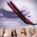 1 Inch Anti-Static Flat Iron Travel Straightener - Floating Ceramic Plates & Digital Controls - Perfect Gift for Friends & Family - Buy Online on GoSupps.com