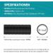 HG Power Exhaust Hose 150mm - 5m Flexible PVC Aluminum Tube - Sound Insulated & Heat Resistant - Ventilation Hose for Exhaust Air Valves - Black 6-Inch Exhaust Air Pipe - Buy Online on GoSupps.com