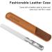 Men's Professional Metal Nail File with Real Leather Case Double-Sided Buffing Nail File with Non-Slip Handle for Women Children Nails Foot and Hand 1 Unit (Lot de 1) - Buy Online on GoSupps.com