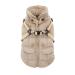 Puppia Wilkes Winter Fleece Vest - Beige - S BEIGE _WILKES Small Classic
