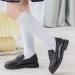 Girls Knee High School Uniform Socks 3-Pack - White - Ages 5-7 - Buy Online on GoSupps.com