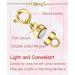 Clysoru Magnetic Necklace Clasps & Closures - 14k Gold & Silver Beads Extender Safety Locking Clasp Converter Set (8pcs) - Buy Online on GoSupps.com