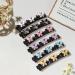 Braided Satin Hair Clips Set for Women Girls - 6PCS Triple Braided Hair Bands with Butterfly Clips - Buy Online on GoSupps.com