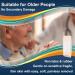 Large Silicone Bandages for Sensitive Skin - 40 Count Latex Free Hypoallergenic & Flexible Fabric - Painless Removal - Buy Online on GoSupps.com