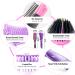13Pcs Kids Detangling Brush Set for Curly Hair, Afro America/African Hair 3a-4c, with Barber Cape & Braid Rings - Buy Online on GoSupps.com