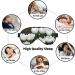 White Tulips Flower Eye Mask for Deep Sleep | Comfortable Soft Sleep Aid for Yoga Travel & Meditation - 1 Count - Buy Online on GoSupps.com