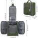 Travel Hanging Toiletry Wash Bag - Army Green Medium | Cosmetic Organizer for Women, Girls, Kids - Buy Online on GoSupps.com