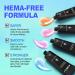 AIMEILI Orange Glitter Poly Nail Extension Gel - Hema Free Nail Builder for DIY Nail Art &Salon Use - Perfect Gift for Women - Buy Online on GoSupps.com