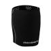 Rehband thigh bandage compression bandage 3mm neoprene thigh support 1x stabilizing bandage thighs color: black size: l l black