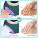 2 Pairs Anti UV Fingerless Gloves for Women - White Gel Manicure Gloves - Buy Online on GoSupps.com